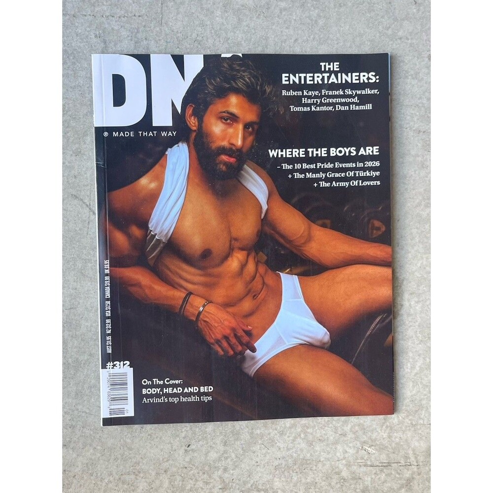 WHERE THE BOYS ARE 2026 DNA Magazine #312 / THE ENTERTAINERS / NEW SEALED